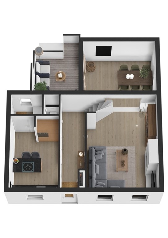 mediumsize floorplan